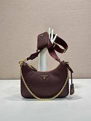 Prada Re-Edition 2005 Re-Nylon bag red size  23×17×6.5cm - 1