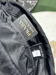 Prada Medium Cotton Macramé Bag black size 30W x 37H cm  - 5