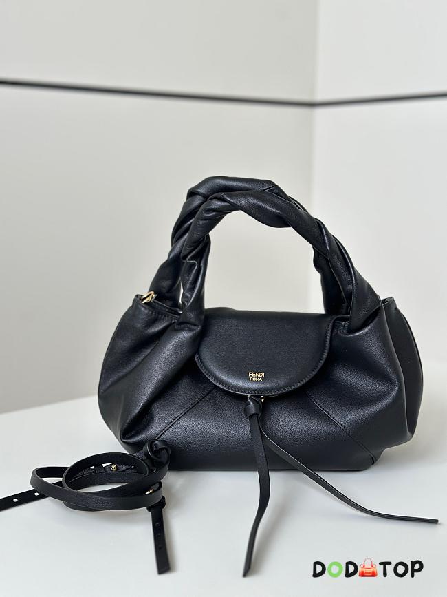 Fendi spy logo bag black size 32x12x18cm - 1