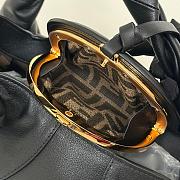 Fendi spy logo bag black size 32x12x18cm - 5