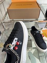 Louis Vuitton Time Out Sneaker cherry black - 5