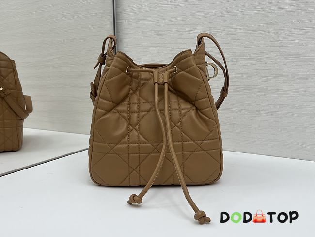 Dior D-Motion brown bag size 23 x 24 x 13cm  - 1