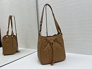 Dior D-Motion brown bag size 23 x 24 x 13cm  - 2