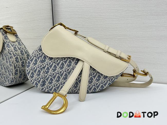 Dior Saddle Bag Saddle Strap beige Size 24x20x7cm - 1