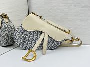 Dior Saddle Bag Saddle Strap beige Size 24x20x7cm - 1