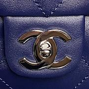 Chanel Vintage blue bag size 36X24X12 cm - 5