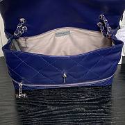Chanel Vintage blue bag size 36X24X12 cm - 4