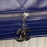 Chanel Vintage blue bag size 36X24X12 cm - 2