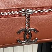 Chanel Vintage brown bag size 36X24X12 cm - 2