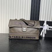 Chanel Vintage gray bag size 36X24X12 cm - 1