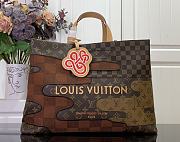 Louis Vuitton Monogram Reverse Shopper Tote  bag size 32 x 16 x 40cm - 1