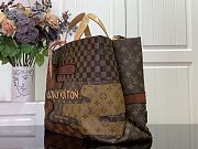 Louis Vuitton Monogram Reverse Shopper Tote  bag size 32 x 16 x 40cm - 6
