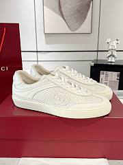 Gucci G75 Men's Sneakers white  - 2