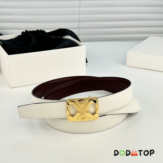 Celine belt white - 02 - 1