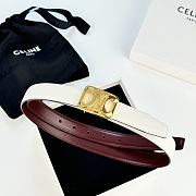 Celine belt white - 02 - 3