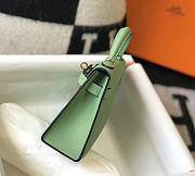 Hermes Kelly mini green epsom bag 20cm - 6