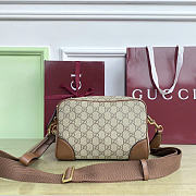 Gucci GG Marmont leather crossbody bag size 23x 16.5x 8cm - 1