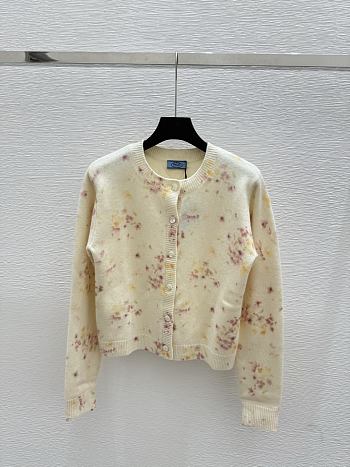 Prada cardigan cream