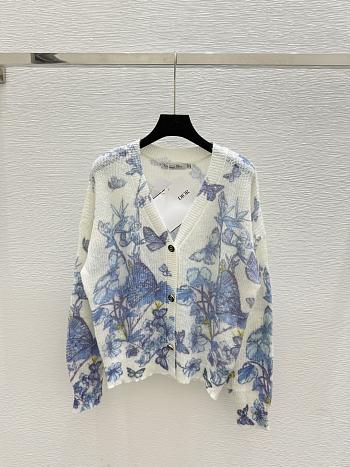 Dior cardigan blue