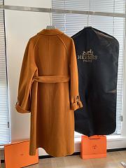 Hermes Women's Long Jacket orange - 4