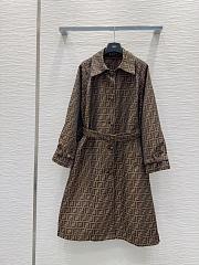 fendi Women's Long Jacket brown - 01 - 1