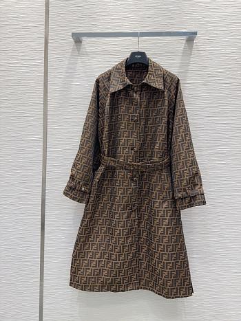 fendi Women's Long Jacket brown - 01