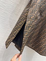 fendi Women's Long Jacket brown - 01 - 3