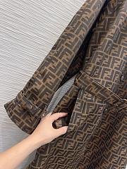fendi Women's Long Jacket brown - 01 - 6