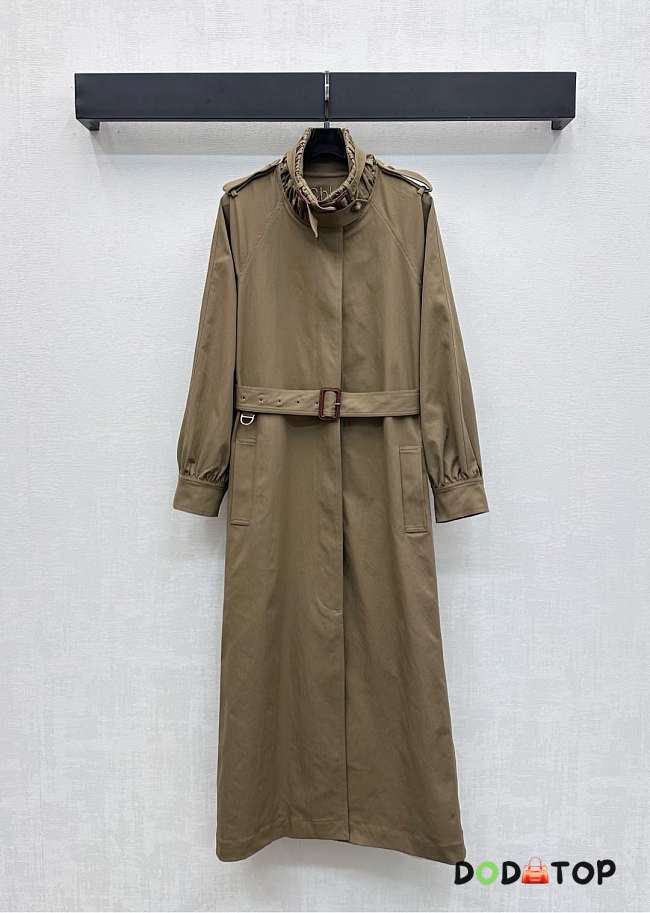Chloe Women's Long Jacket brown  - 1
