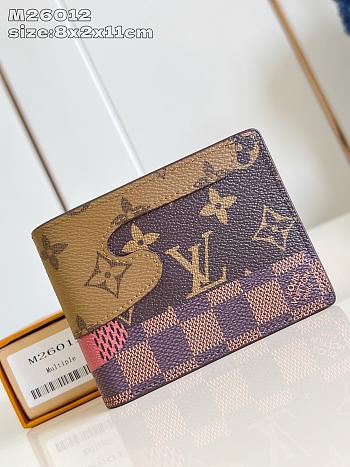 Louis Vuitton M26012 Wallet size  8×2×11cm