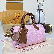 Louis Vuitton Speedy P9 Bandoulière 40 pink bag size 25 x 15 x15cm - 6