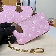 Louis Vuitton Speedy P9 Bandoulière 40 pink bag size 25 x 15 x15cm - 5