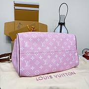 Louis Vuitton Speedy P9 Bandoulière 40 pink bag size 40x 26 x23 cm - 6