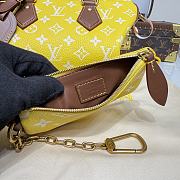 Louis Vuitton Speedy P9 Bandoulière 40 yellow bag size 25 x 15 x15cm - 5