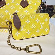 Louis Vuitton Speedy P9 Bandoulière 40 yellow bag size 25 x 15 x15cm - 4