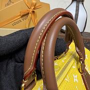 Louis Vuitton Speedy P9 Bandoulière 40 yellow bag size 25 x 15 x15cm - 3