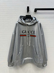 Gucci hoodie gray - 01 - 4
