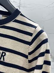 Dior Striped long-sleeve sweater - 6
