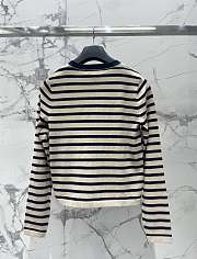 Dior Striped long-sleeve sweater - 5
