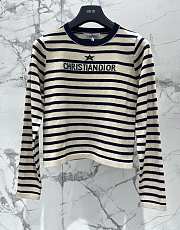 Dior Striped long-sleeve sweater - 2