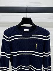 YSL Striped long-sleeve sweater - 3