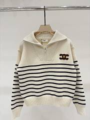 Celine Striped long-sleeve sweater - 1