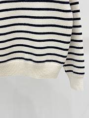 Celine Striped long-sleeve sweater - 6