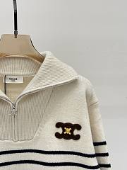 Celine Striped long-sleeve sweater - 3
