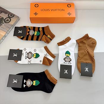 LV Socks (5 pairs) - 01