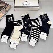 Chanel Socks (5 pairs) - 01 - 1