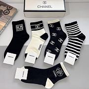 Chanel Socks (5 pairs) - 01 - 6