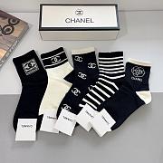 Chanel Socks (5 pairs) - 01 - 2