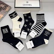 Chanel Socks (5 pairs) - 01 - 4