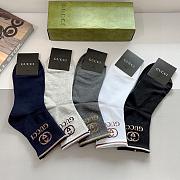 Gucci Socks (5 pairs) - 02 - 5